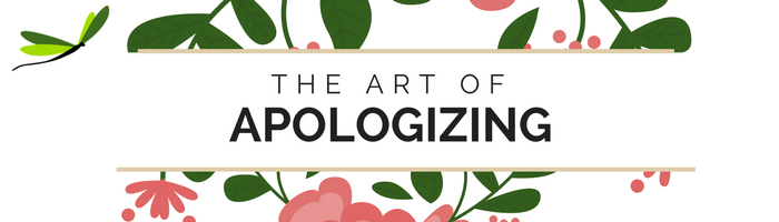 Art of Apoligizing