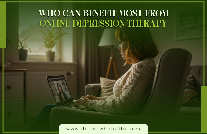 Who Can Benefit Most from Online Depression Therapy