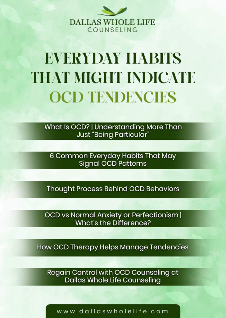 FAQs About Everyday Habits That Might Indicate OCD Tendencies