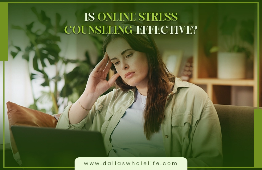 Is Online Stress Counseling Effective?