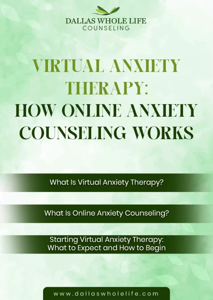 All About Virtual Anxiety Therapy: How Online Anxiety Counseling Works