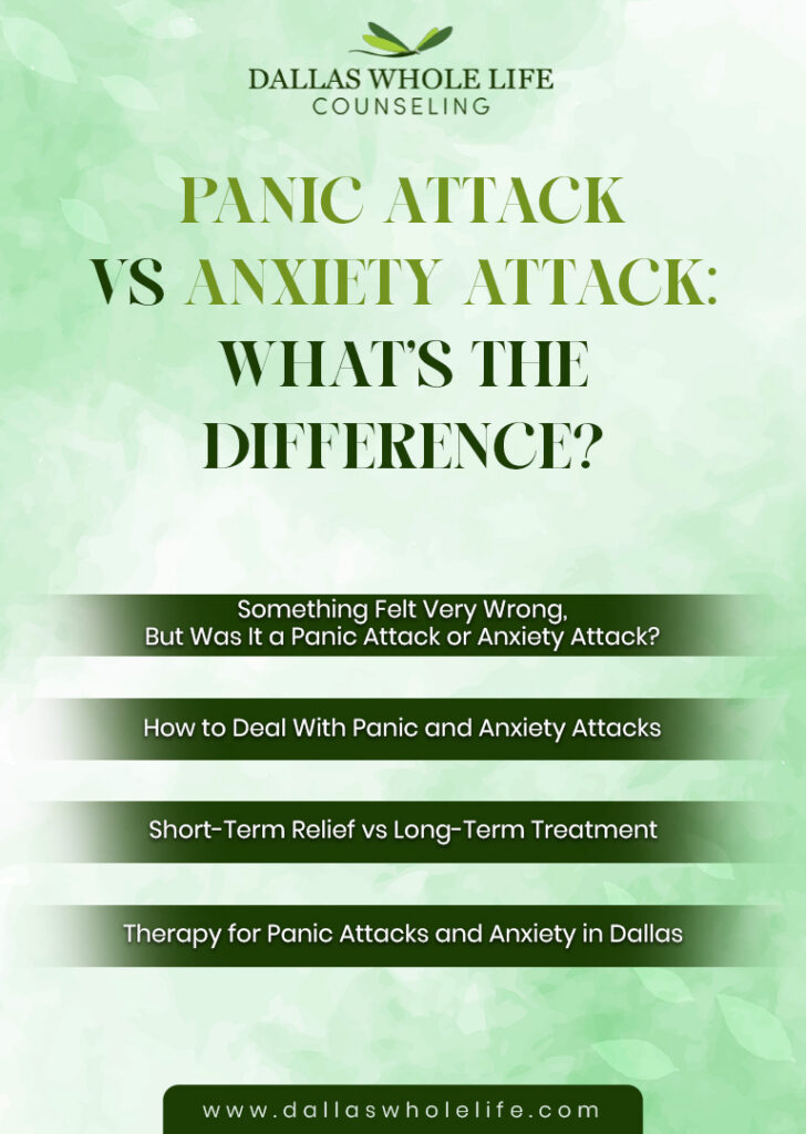 All about Panic Attack vs Anxiety Attack: What’s the Difference?