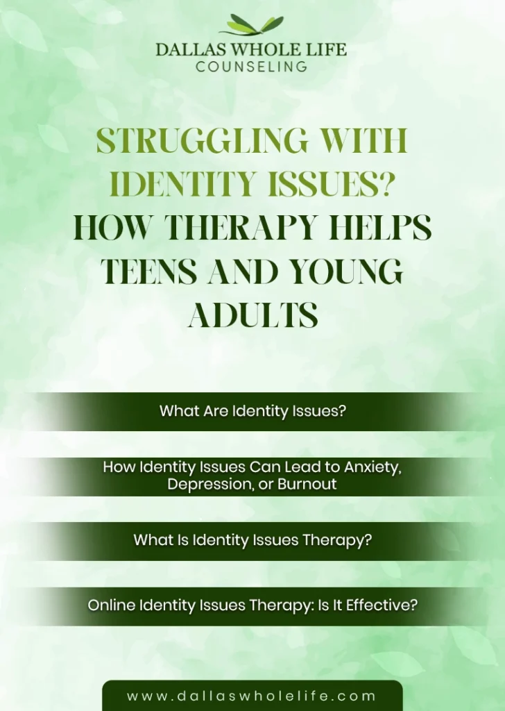 All About Struggling With Identity Issues? How Therapy Helps Teens and Young Adults