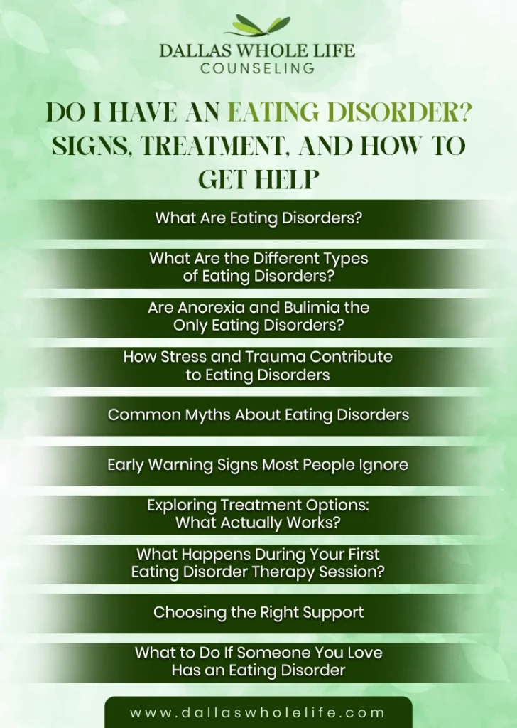 All About Do I Have an Eating Disorder? Signs, Treatment, and How to Get Help