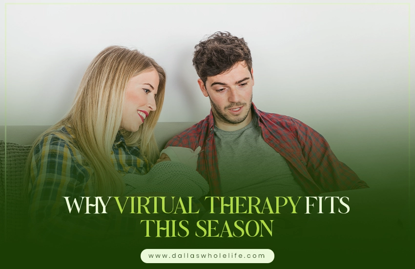 How Online Therapy Helps New Moms